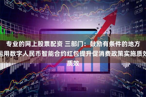专业的网上股票配资 三部门:鼓励有条件的地方运用数字人民币智能合约红包提升促消费政策实施质效
